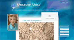 Desktop Screenshot of maureenmoss.com